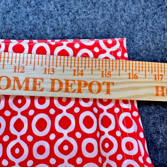 RipSkirt Hawaii sz M  Orange Dot Wrap Mini Skirt Length 1 - Picture 5 of 8